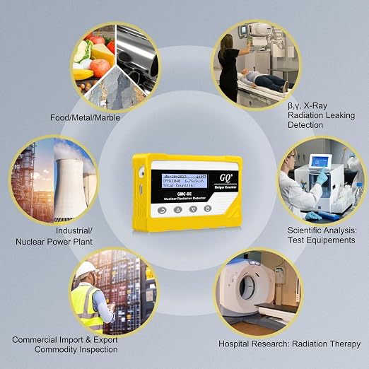 GQ GMC-SE Geiger Counter Radiation Detector Beta Gamma X-ray Portable Radiation - Image 6
