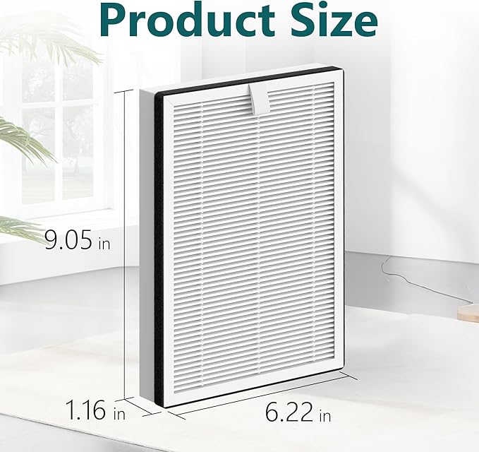 Replacement HEPA/Carbon Filter for NuWave OxyPure Portable Air Cleaner Purifier - Image 4