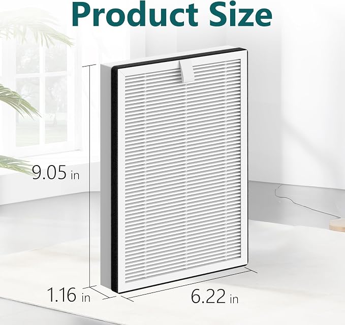 Replacement HEPA/Carbon Filter for NuWave OxyPure Portable Air Cleaner Purifier - Image 4