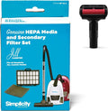 Simplicity Vacuums Bundle with Jill Vacuum Filter Set and Pet Hair Upholstery by SimplicityVacuums