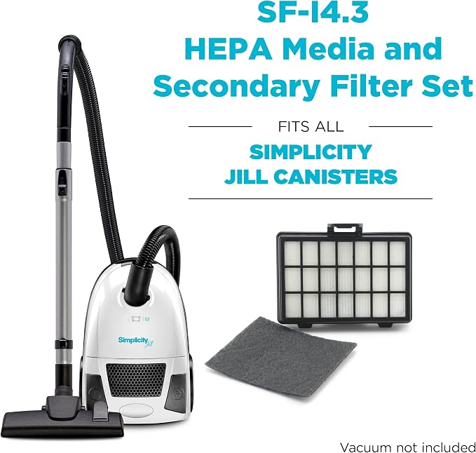 Simplicity Vacuums Bundle with Jill Vacuum Filter Set and Pet Hair Upholstery - Image 4