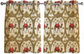 2 Panel Kitchen Cafe Curtains, Home Decor Window Covering Tier Curtains by Hokiten