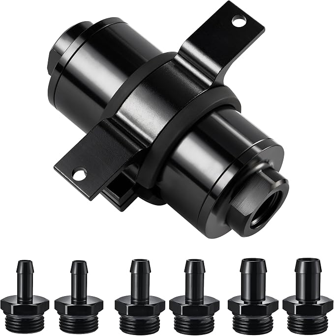 EVIL ENERGY Inline Fuel Filter 10 Micron by EVILENERGY