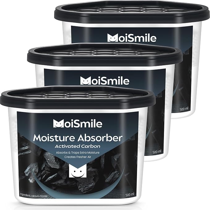 Moisture Absorbers with Activated Charcoal, Humidity Control & Air Deodorizing by MoistureAbsorbers