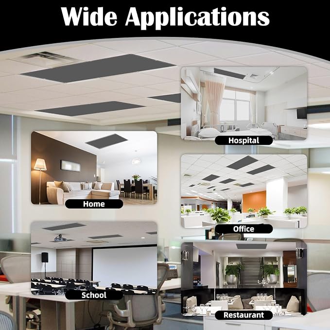 ANGSYLTH 8 Pcs Fluorescent Light Covers - Image 6