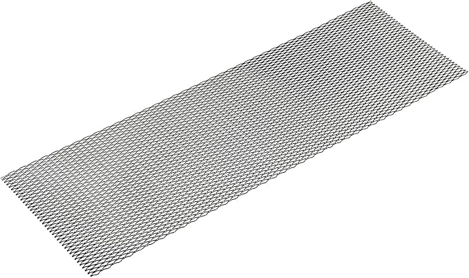 AggAuto 47x16 inches Car Pickup Truck Grill Mesh Spoiler Bumper Vent Aluminum - Image 7