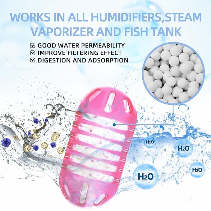 15 Pack Universal Humidifier Cleaner, Demineralization Cartridge - Image 3