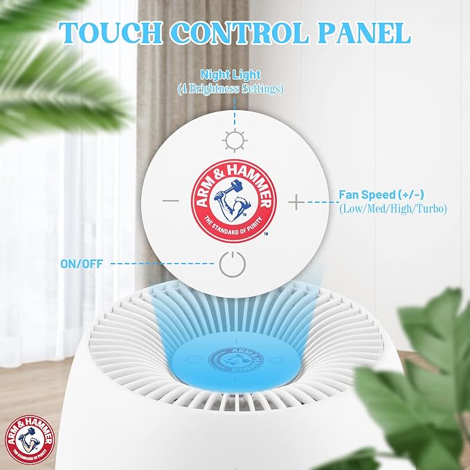 Arm & Hammer, AH301W HEPA Air Purifier - Image 4
