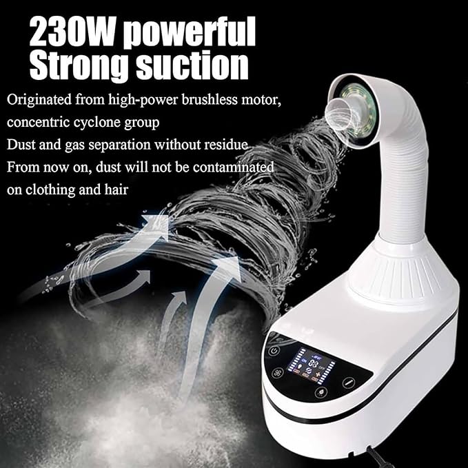 230w Dental Polishing Dust Collector, Nail Manicure Vacuum Cleaner, - Image 3
