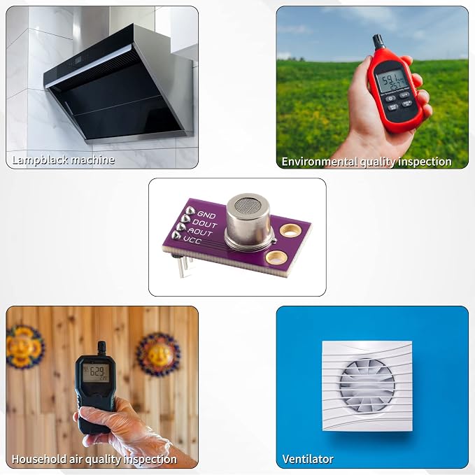 MS1100 Gas Sensor, VOCs Sensor for Air Quality, Carbon Dioxide Formaldehyde - Image 5