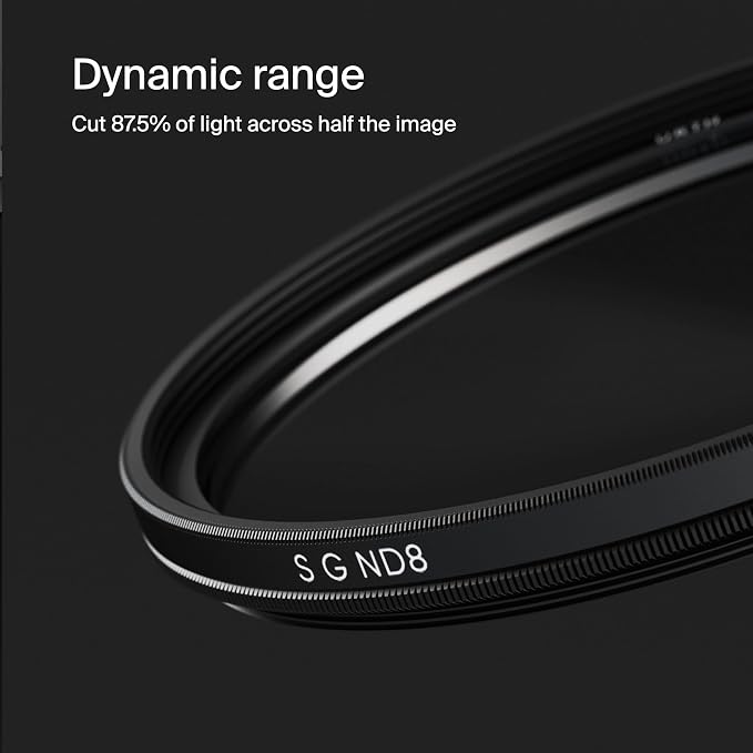 Urth 86mm Soft Graduated ND8 Lens Filter — 3-Stop, Ultra-Slim 20-Layer - Image 4