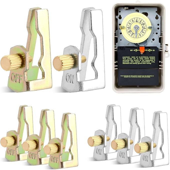 8Pcs Time Switch Replacement Trippers Kit, Compatible by Unknown