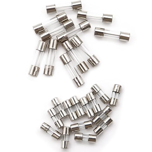 120Pcs Christmas Light Fuses 9 Values 125V Fast Blow Glass Fuses Assortment Kit - Image 6