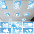 12 Pcs Fluorescent Light Covers by Wiooffen