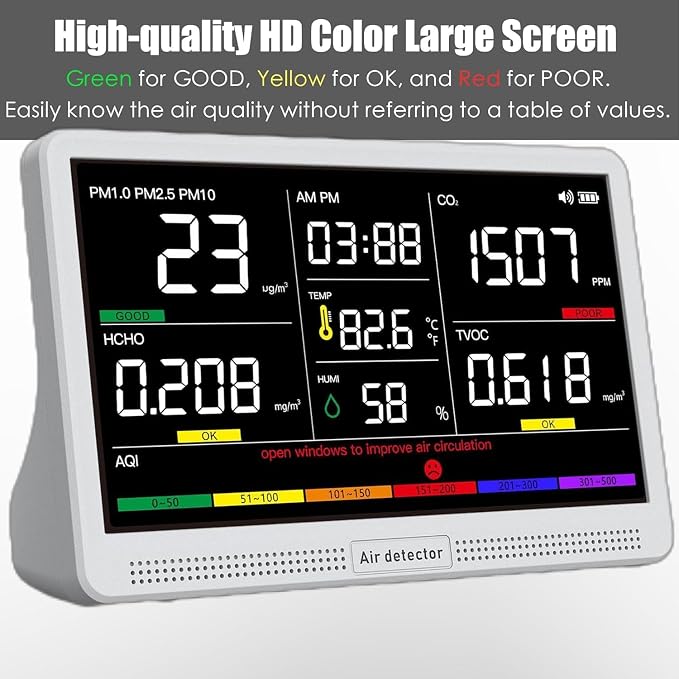Professional Indoor Air Quality Monitor - Image 3