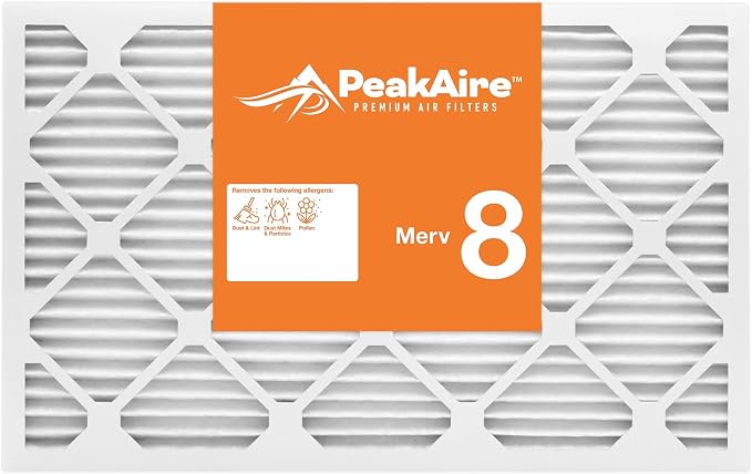 Merv 8 Basic 20" x 25" x 1" Air Filter by PeakaireFIlters
