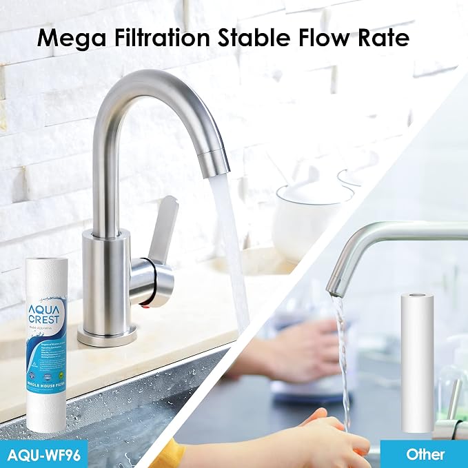 AQUA CREST AP110 Whole House Water Filter, Sediment Filter, 5 Micron, - Image 6