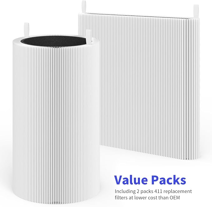 2 Packs 411 Replacement Filter Compatible - Image 4