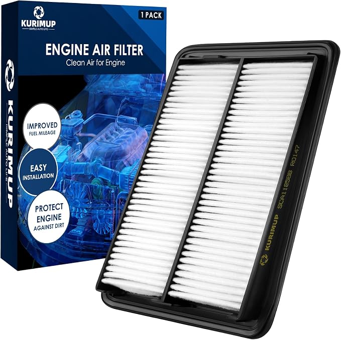 Kurimup CA11858 Engine Air Filter, Offers 99% Air Purification, Fit by Kurimup