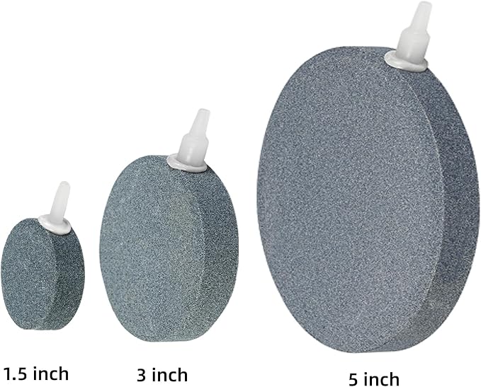 AQUANEAT Air Stone Disc, 4 Packs, Aerator Bubble Diffuser, Air Pump Accessories - Image 6
