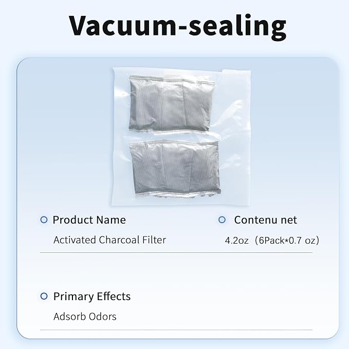 Marchul Activated Charcoal Odor Absorber Natural Activated Charcoal Filters - Image 4