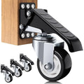 SOLEJAZZ Workbench Casters Wheels 880Lbs Retractable Casters Set of 4 Heavy by SOLEJAZZ