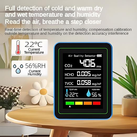 Air Quality Monitor Indoor: Temperature Humidity Sensor - Image 6