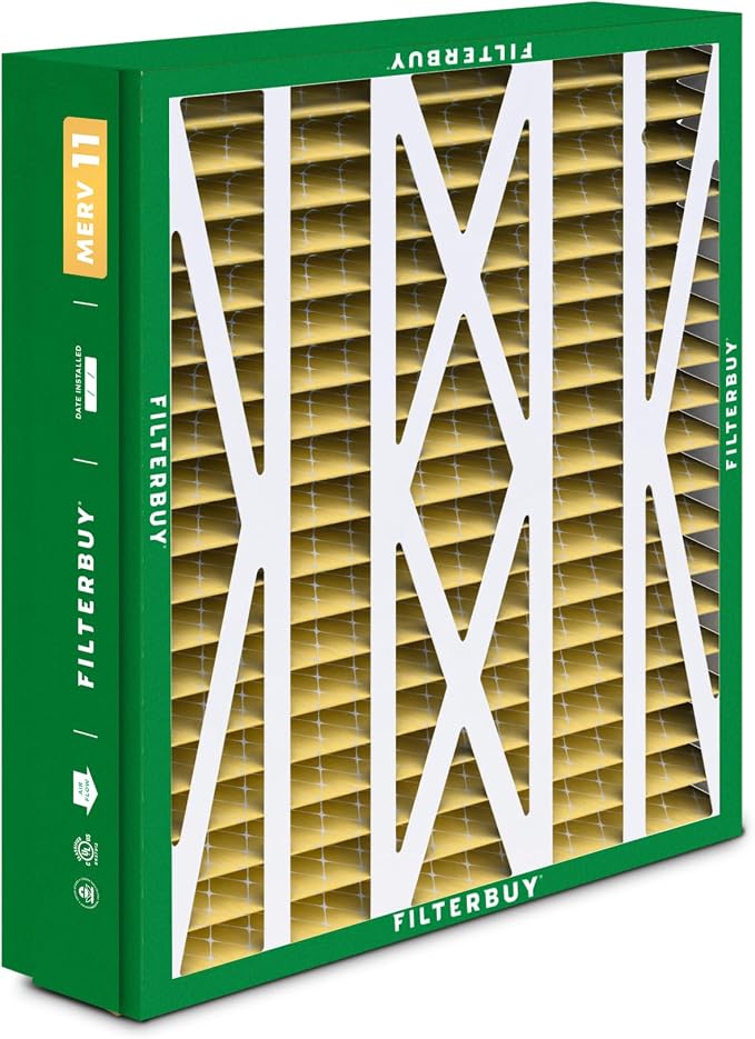 Filterbuy 24.5x27x5 Air Filter MERV 11 Superior Pet & Allergy Defense, Pleated - Image 9