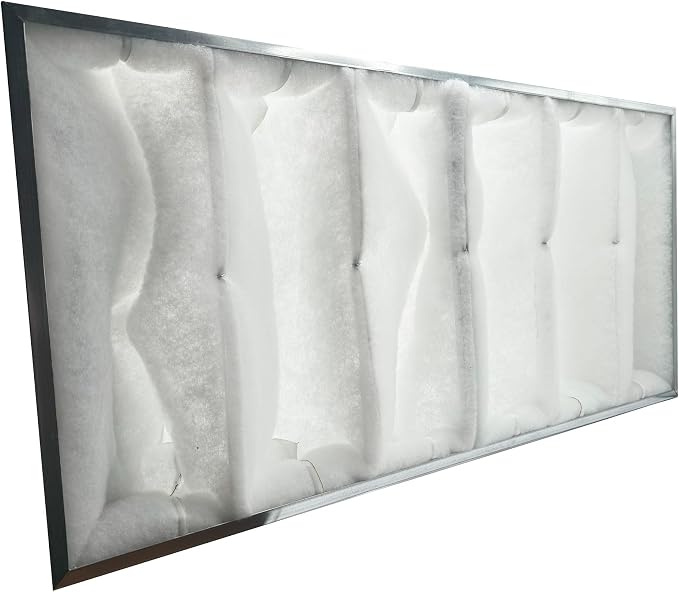 wioboy Paint Spray Booth Intake Filter), 6 Pocket High Capacity Polyester Air - Image 3