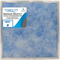 20x21x1 Air Filter MERV 8 Filter Media, AC Furnace Filter, Aluminum Reusable by PurityAir
