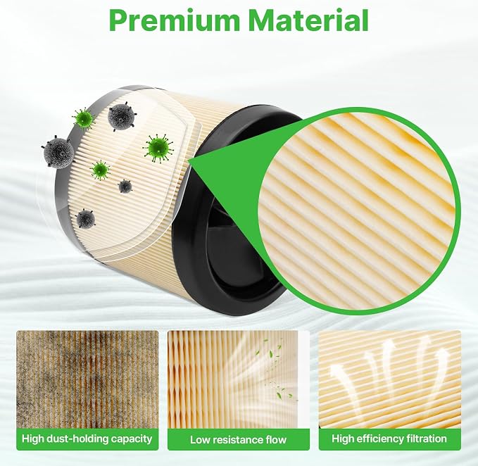 2PCS Engine Air Filter Fit for Ford Bronco 2021-2025 2026 2.3L/2.7L, Ford - Image 3