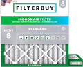 Filterbuy 12x12x2 Air Filter MERV 8 Essential Dust & Allergy Defense, by Filterbuy