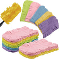 Zubebe 12 Pcs Duster Refill Reusable Fleece Duster Refills Feather Flat Dusters by Zubebe