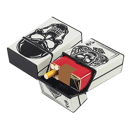 Case - ABS 62x30x95mm 20 Capacity | Luminous Skull Box | Spring Loaded 20 Slot - Image 6
