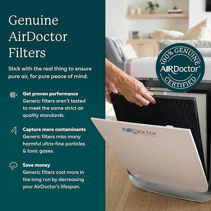 Genuine AirDoctor AD3000/3500 1 Year Replacement Filter Pack. Includes 2 - Image 5
