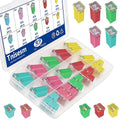 Tnisesm 32Pcs Jcase Fuses Assortment Kit, Low and Tall/STD Profile Box Shaped by Tnisesm