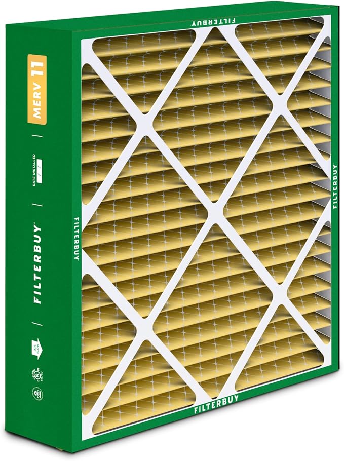 Filterbuy 20x22x5 Air Filter MERV 11 Superior Pet & Allergy Defense, Pleated - Image 9