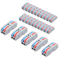 ALITOVE 2 Wire Connectors Push-in 25pcs Lever Nuts Quick Connect Wire Splice by ALITOVE