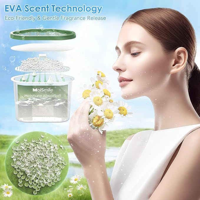 Moisture Absorbers, Fast Acting Fresh Scent Humidity Absorber & Odor Eliminator - Image 6