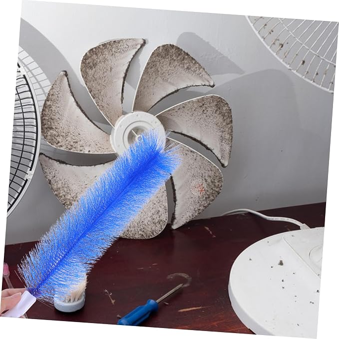 KOMBIUDA 2Pcs Multifunctional Fan Cleaning Brush Easy to Use Dust - Image 5