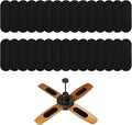 30 PCS Ceiling Fan Blade Air Filters, Activated Carbon Air Purifier Pads to by Doodlream