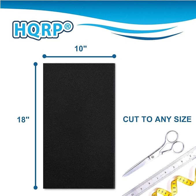 HQRP 4-Pack 18x10 Activated Carbon Filter Media Pad - Image 4