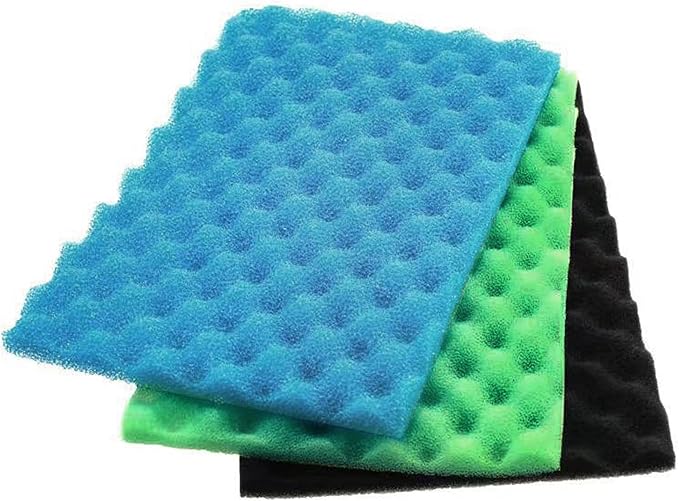 AQUANEAT Aquarium Bio Sponge Foam Filter Media Pad Cut-to-fit by Aquaneat