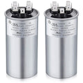 Frienda 2 Pcs 35+5 MFD 35/5 uf ±6% 370V or 440V VAC Dual Run Round Capacitor by Frienda