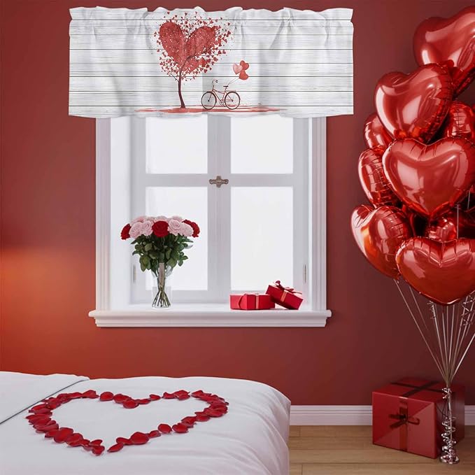 Valentine's Day Valance Curtains - Image 3