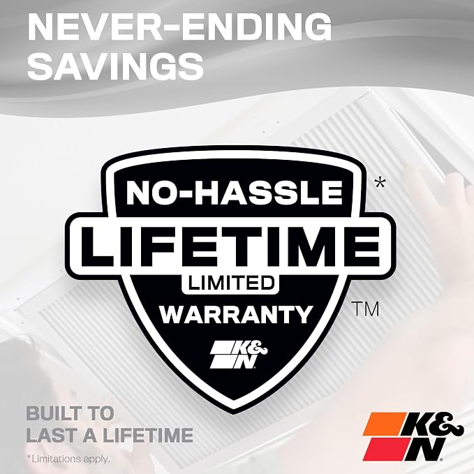 K&N 14X25X1 HVAC Furnace Air Filter, Lasts a Lifetime, Merv 8, the Last HVAC - Image 7