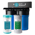 iSpring WGB21BM 2-Stage Whole House Water Filtration System, 10” x 4.5” Carbon by iSpring