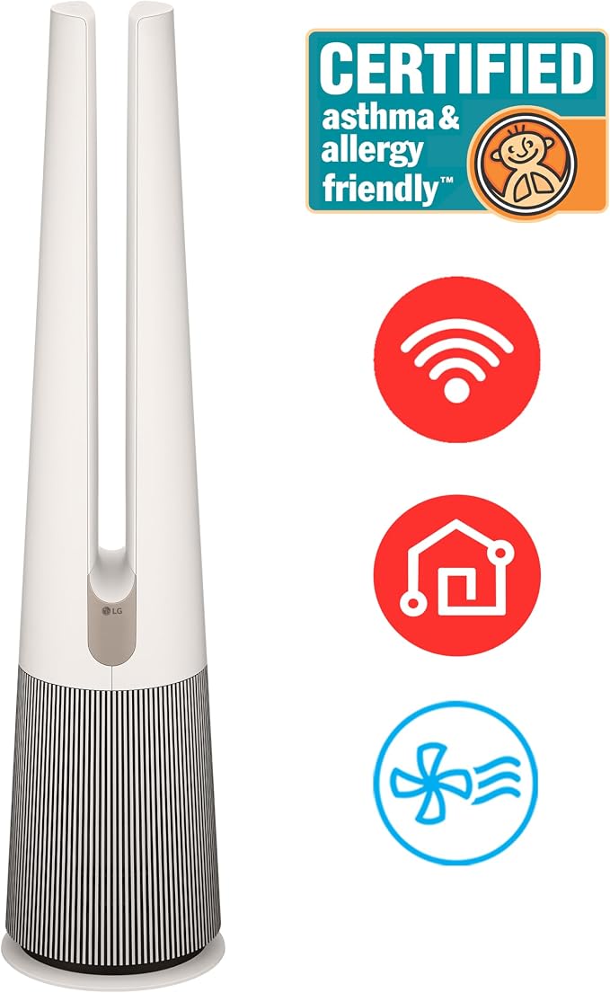 LG PuriCare AeroTower Air Purifier Fan - Image 2