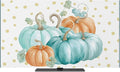 Thanksgiving Pumpkin Fall Botanical Indoor TV Cover, Elastic TV Screen by Unknown