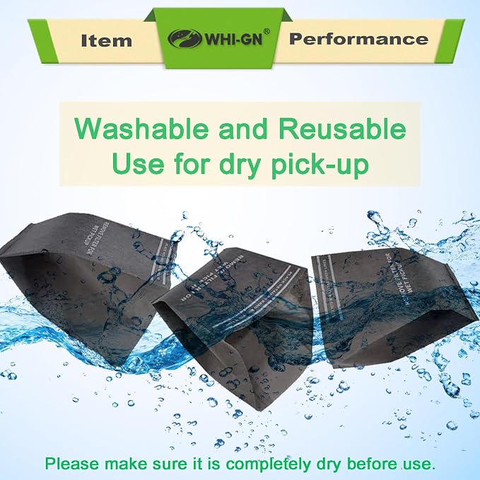 12 Pack 38737 Replacement for Craftsman 2.5 Gallon Shop Vac Filter Bags - Image 4